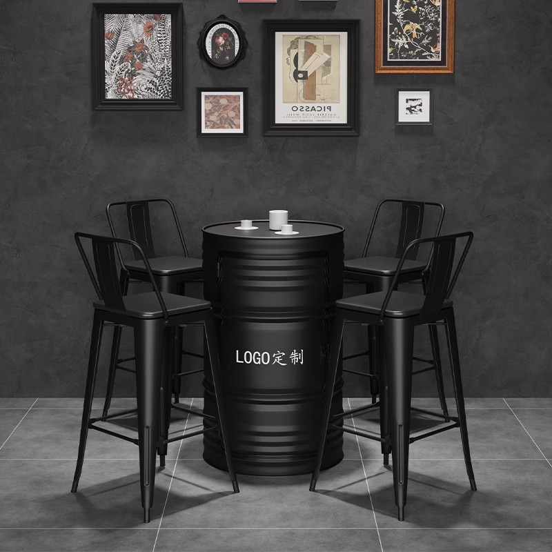 油桶桌椅24